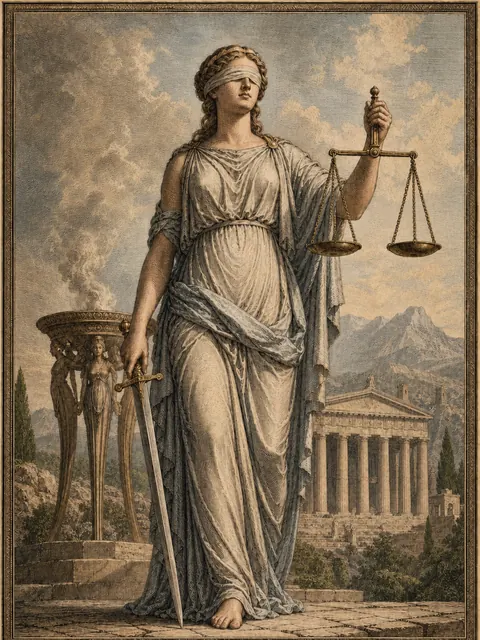 Themis, plate