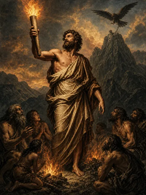 Prometheus, plate