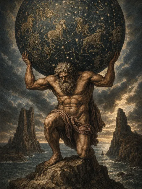 Atlas, plate