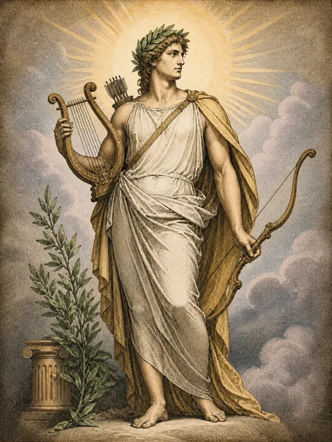 Apollo, plate