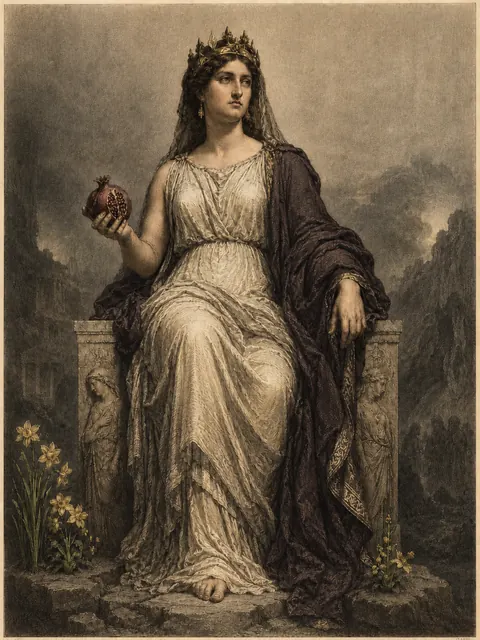 Persephone, plate