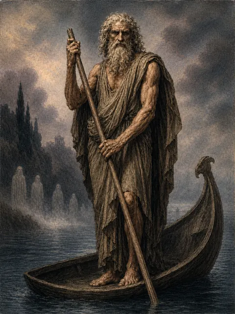 Charon, plate