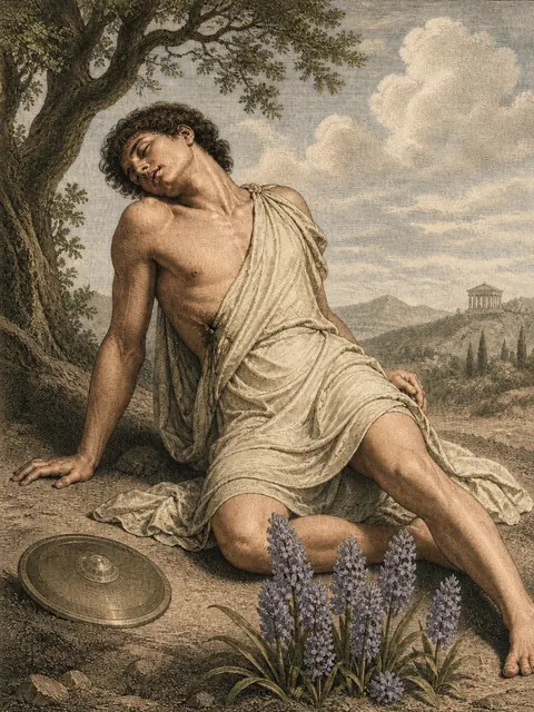 Hyacinthus, plate