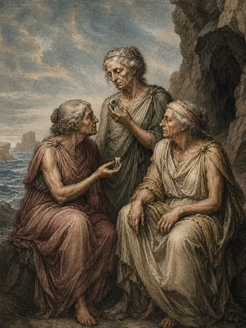 The Graeae, plate