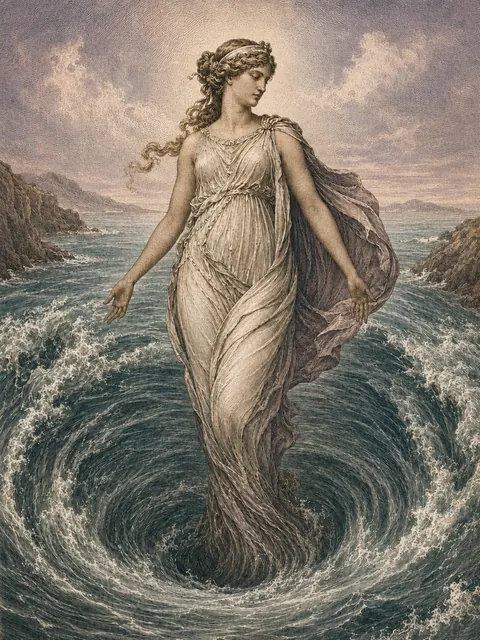 Charybdis, plate