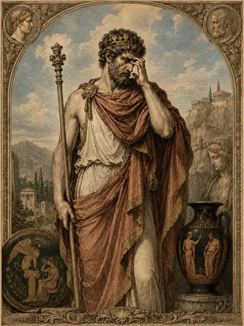 Oedipus, plate