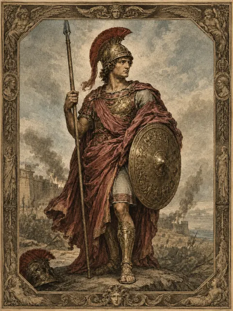 Hector, plate