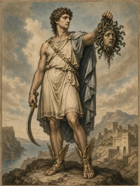 Perseus, plate