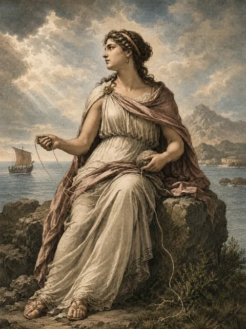 Ariadne, plate