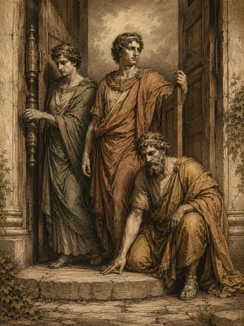 The Spirits of the Doorway, plate