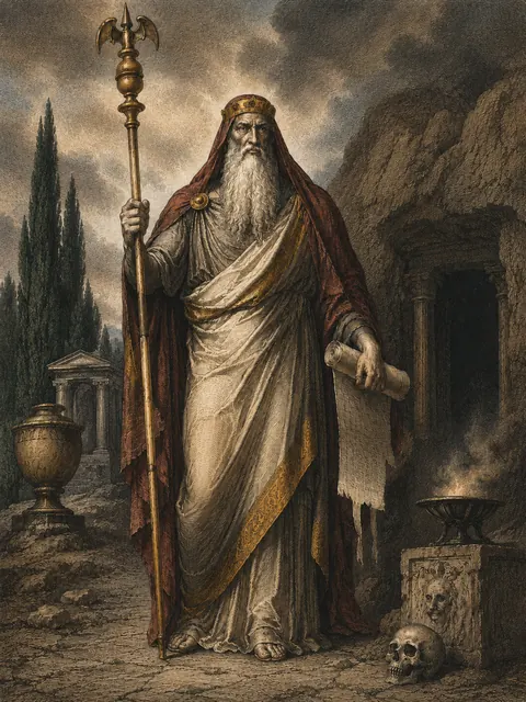 Orcus, plate