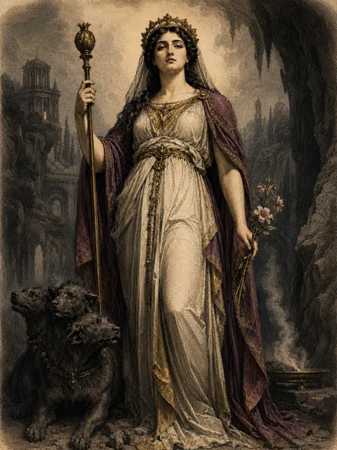 Proserpina, plate