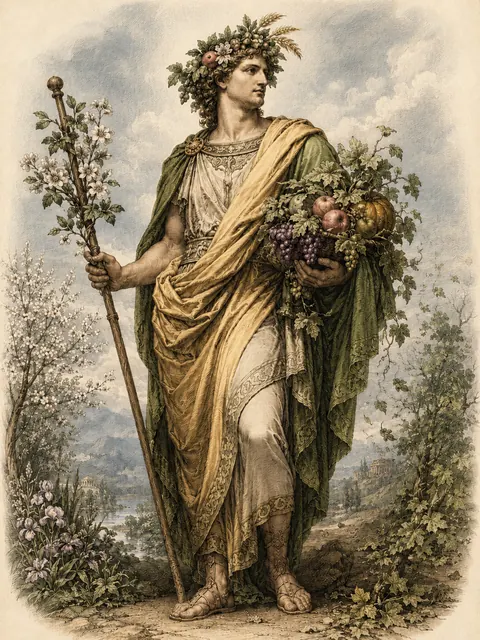 Vertumnus, plate