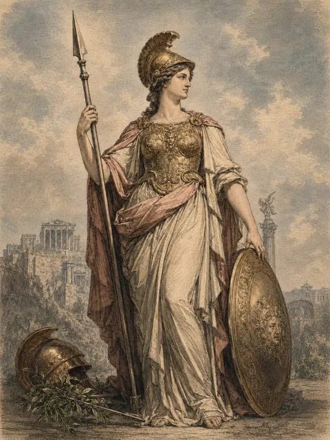 Virtus, plate