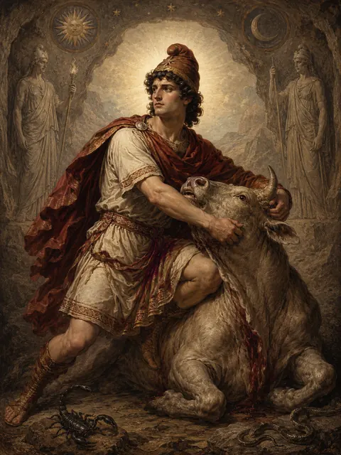 Mithras (Roman), plate