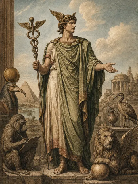 Hermes Trismegistus, plate