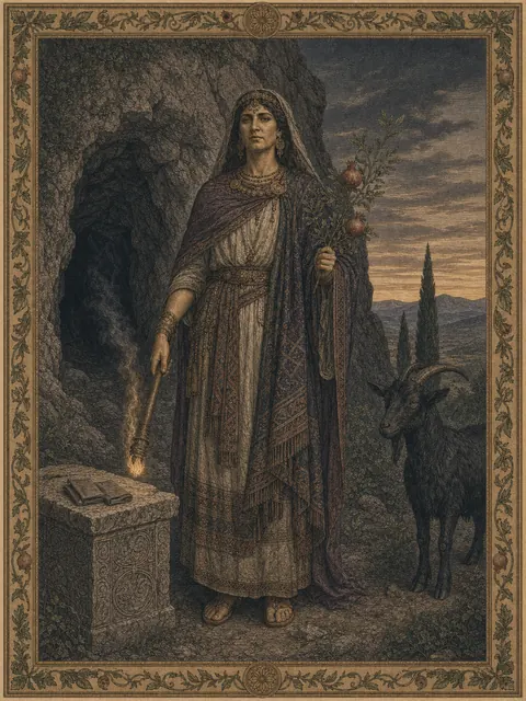 Ataecina, plate
