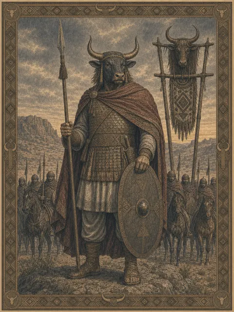 Gurzil, plate
