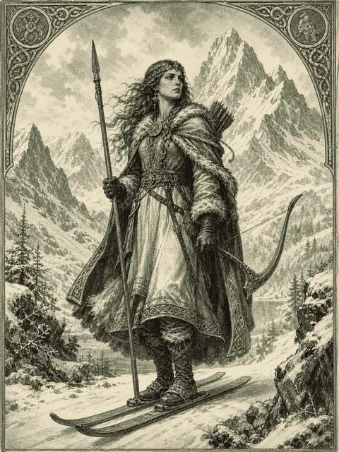 Skadi, plate