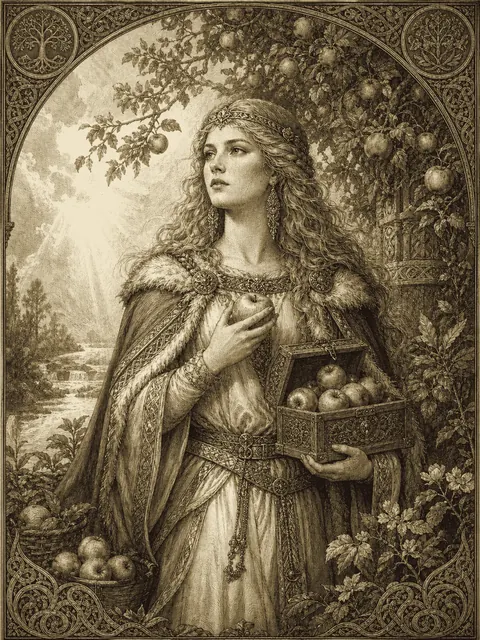 Idunn, plate