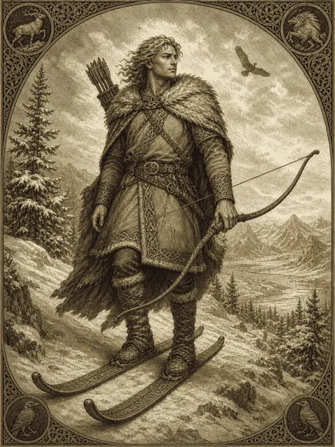 Ullr, plate
