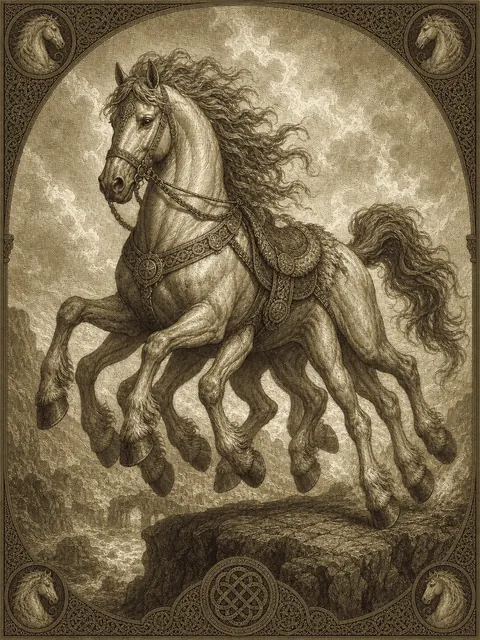 Sleipnir, plate