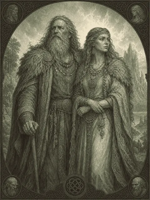 Borr and Bestla, plate