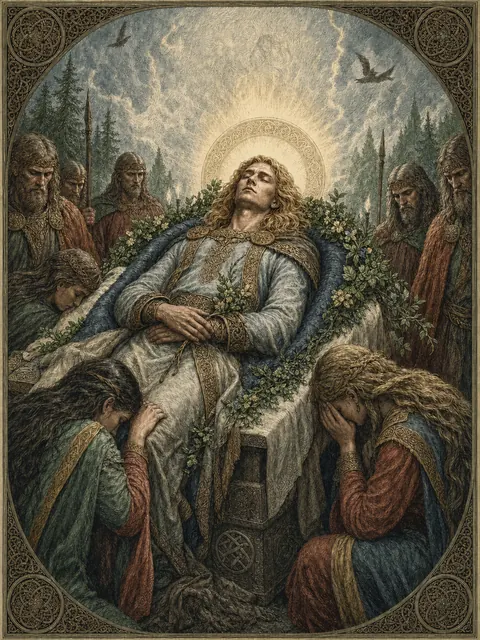 Baldr, plate