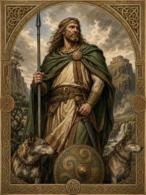 Fionn Mac Cumhaill, plate