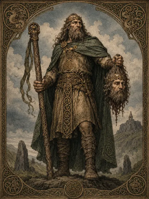 Bran the Blessed, plate