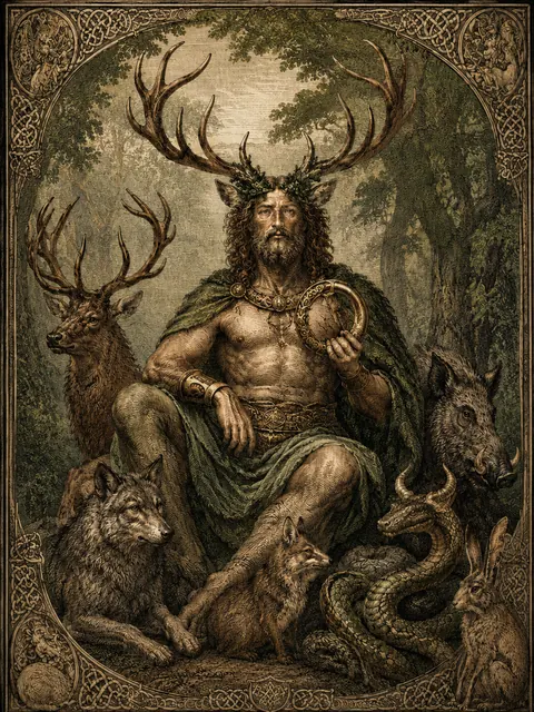 Cernunnos, plate
