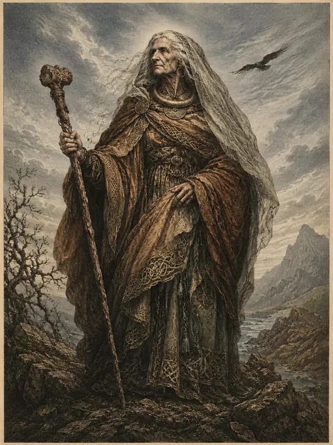 The Cailleach, plate