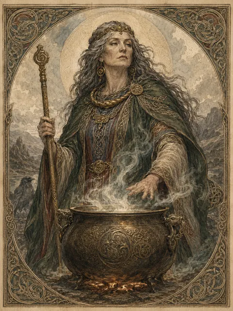 Ceridwen, plate