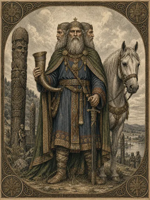 Svetovid, plate