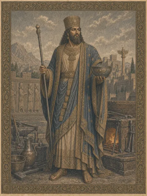 Khshathra Vairya, plate