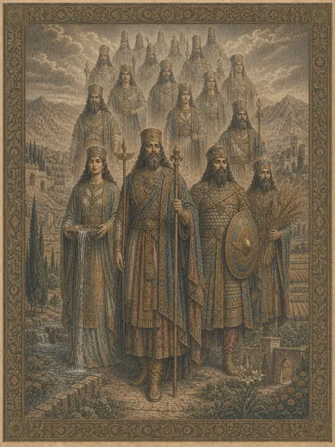 The Fravashis, plate