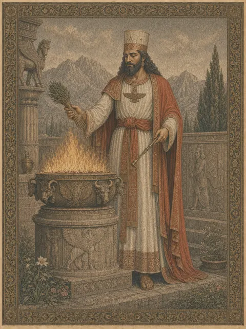 Atar, plate
