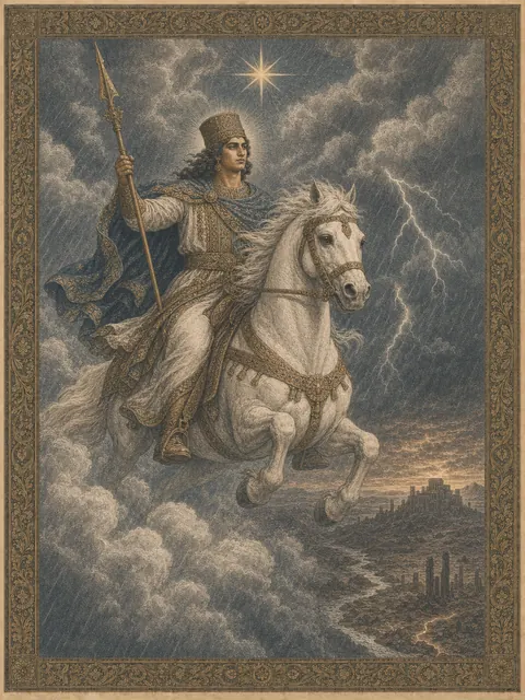 Tishtrya, plate