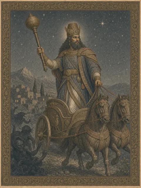 Sraosha, plate