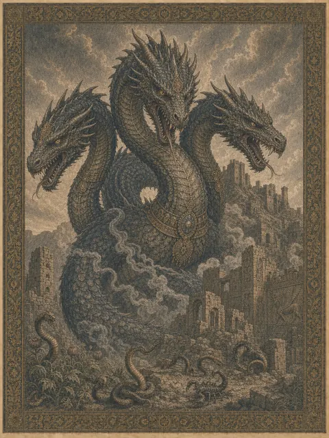 Aži Dahāka, plate