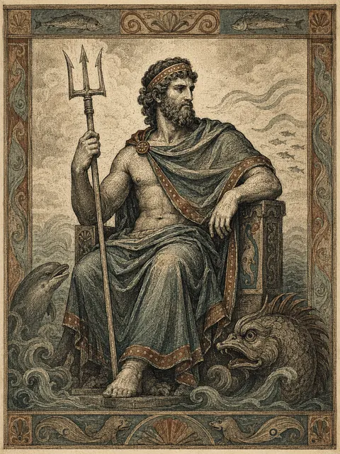 Nethuns, plate